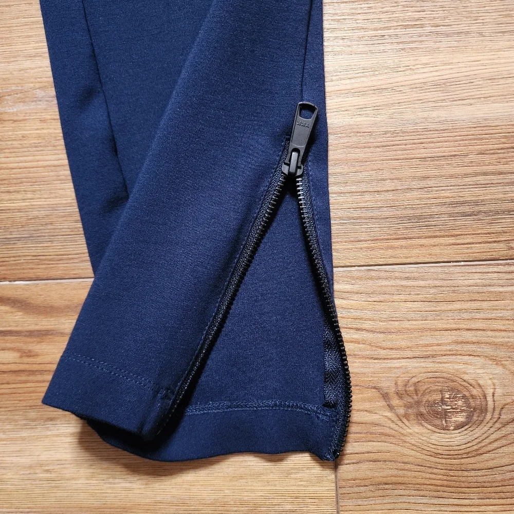 Universal Standard Moro Pocket Signature Ponte Pants 2XS Womens S 6-8 Navy Blue